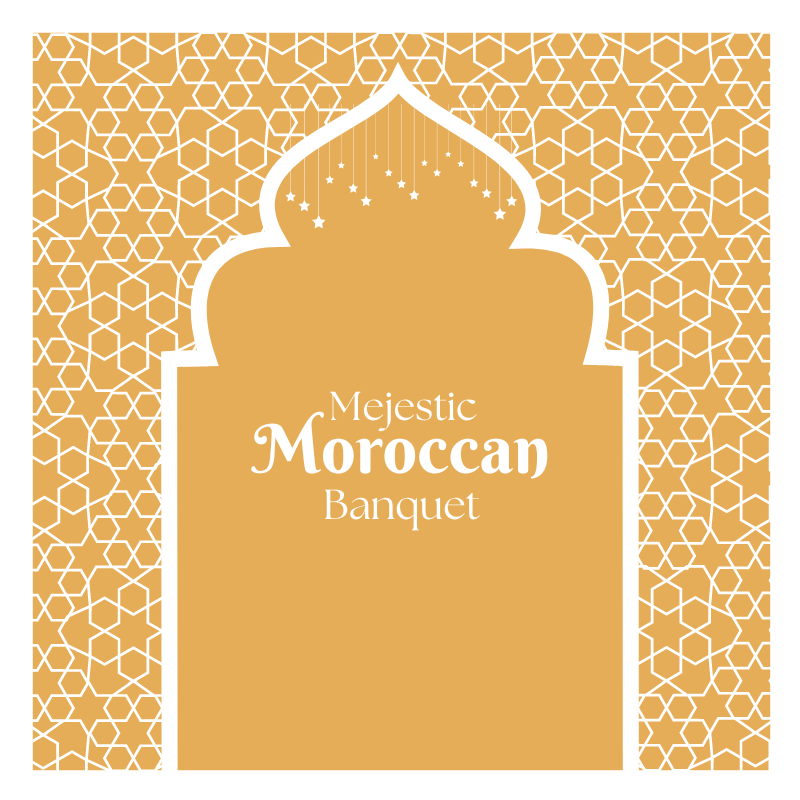 MAJESTIC MOROCCAN BANQUET product sold out for weekend 13.10-15.10